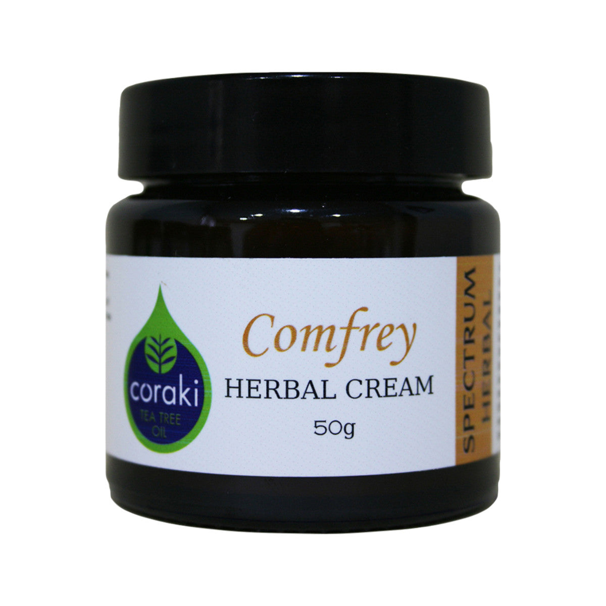 Spectrum Herbal - Herbal Cream Comfrey with Coraki Tea Tree Oil 50g