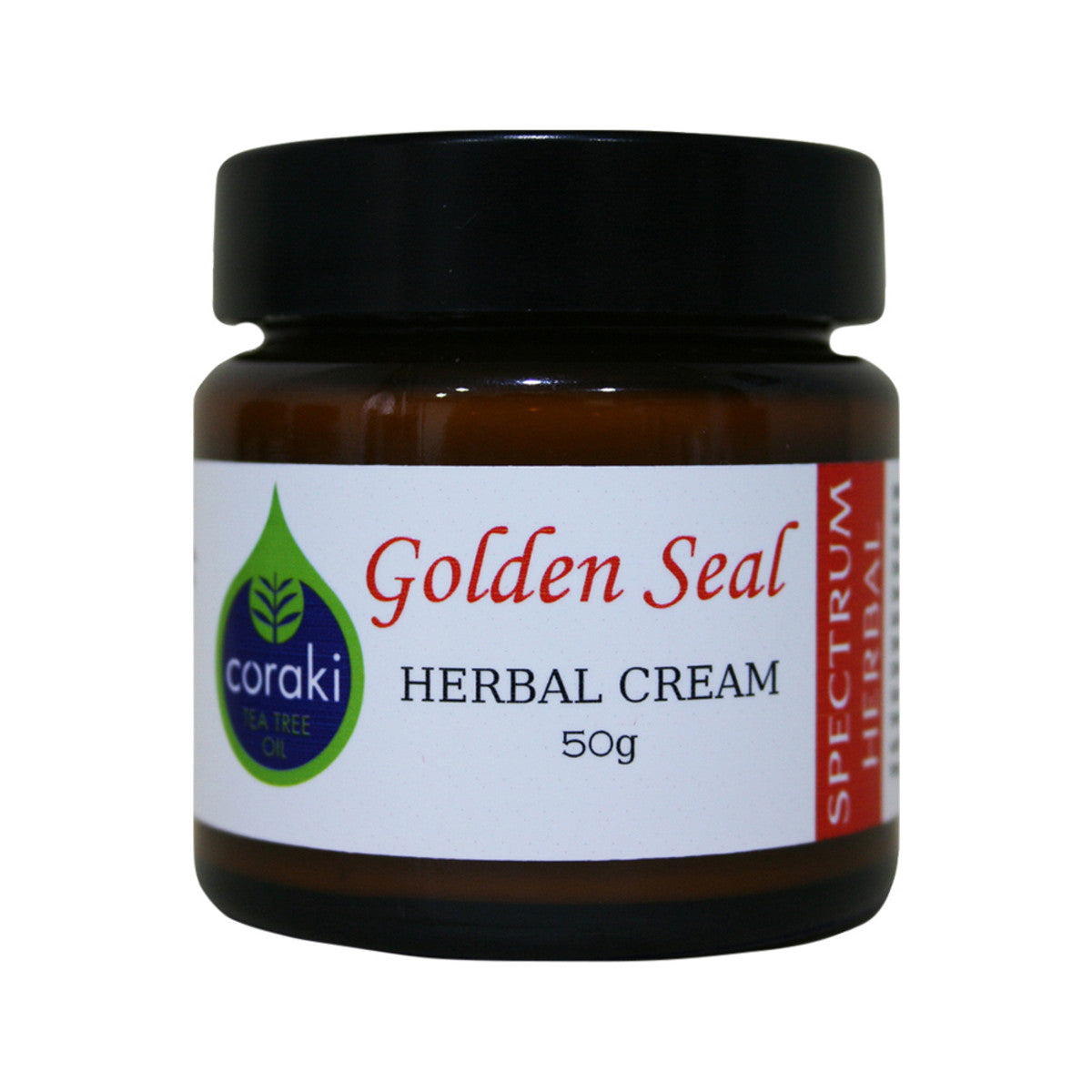 Spectrum Herbal - Herbal Cream Golden Seal with Coraki Tea Tree Oil 50g