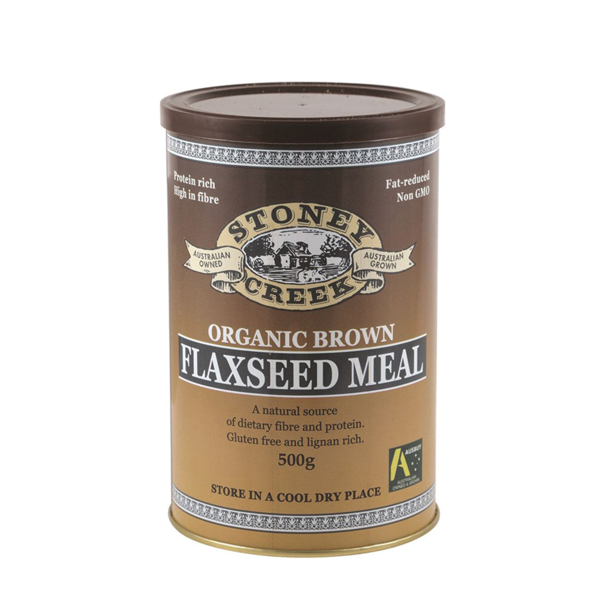 Stoney Creek - Organic Flaxseed Meal Brown 500g