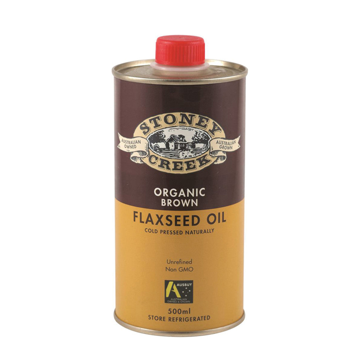 Stoney Creek - Organic Flaxseed Oil Brown 500ml