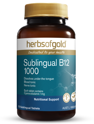 Herbs of Gold - Sublingual B12 1000