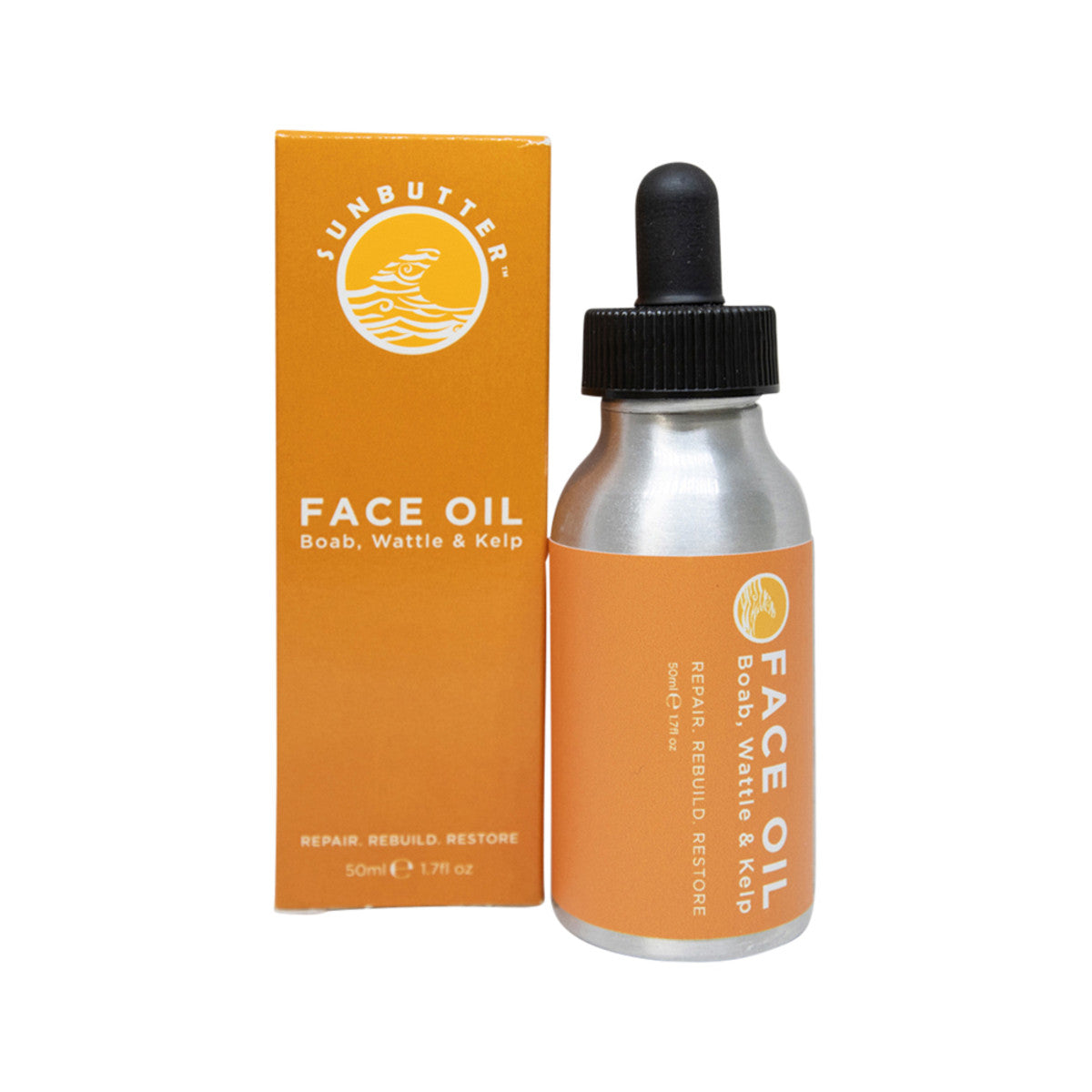 SunButter Skincare - Nourishing Face Oil Boab Wattle & Kelp
