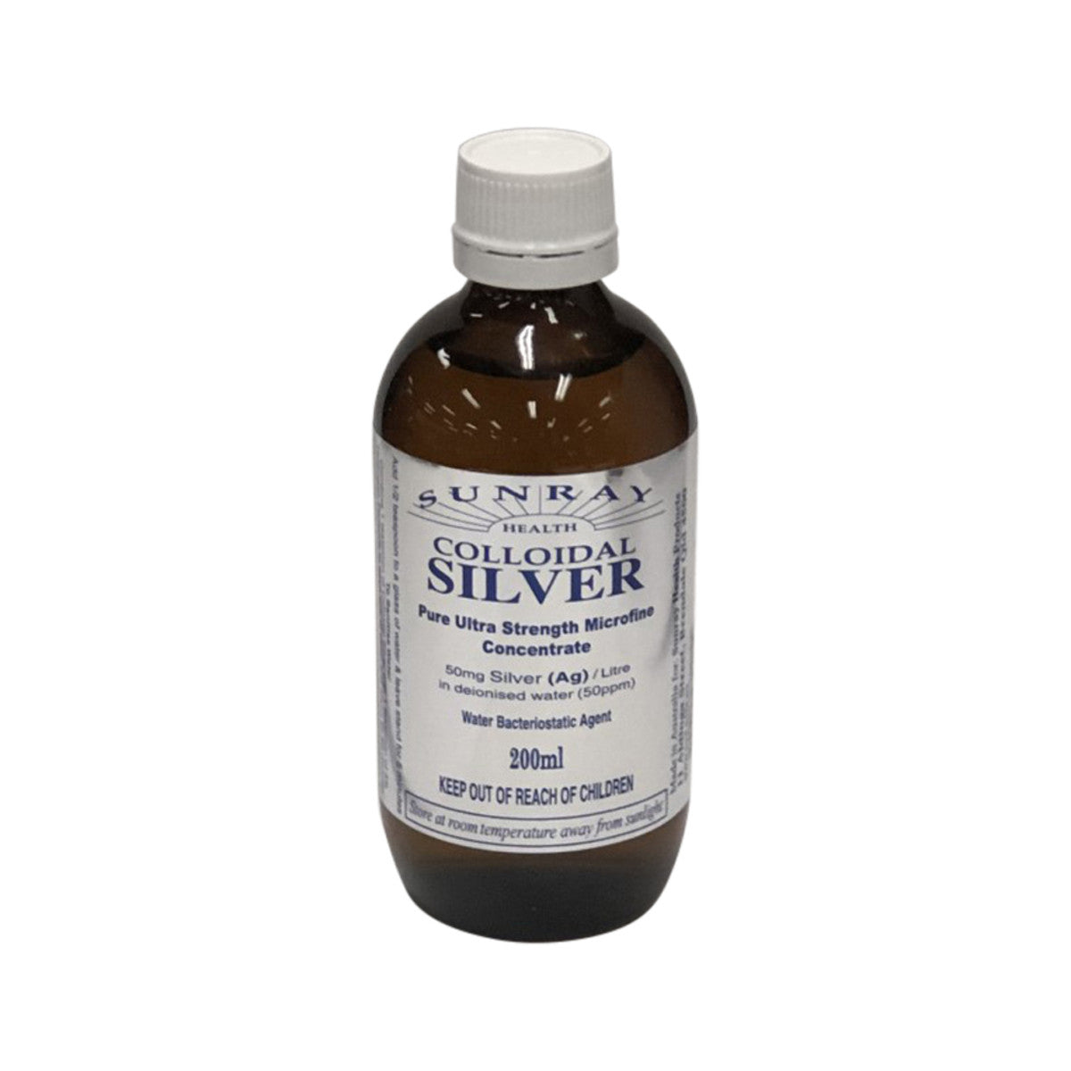 Sunray Health Colloidal Silver 200ml