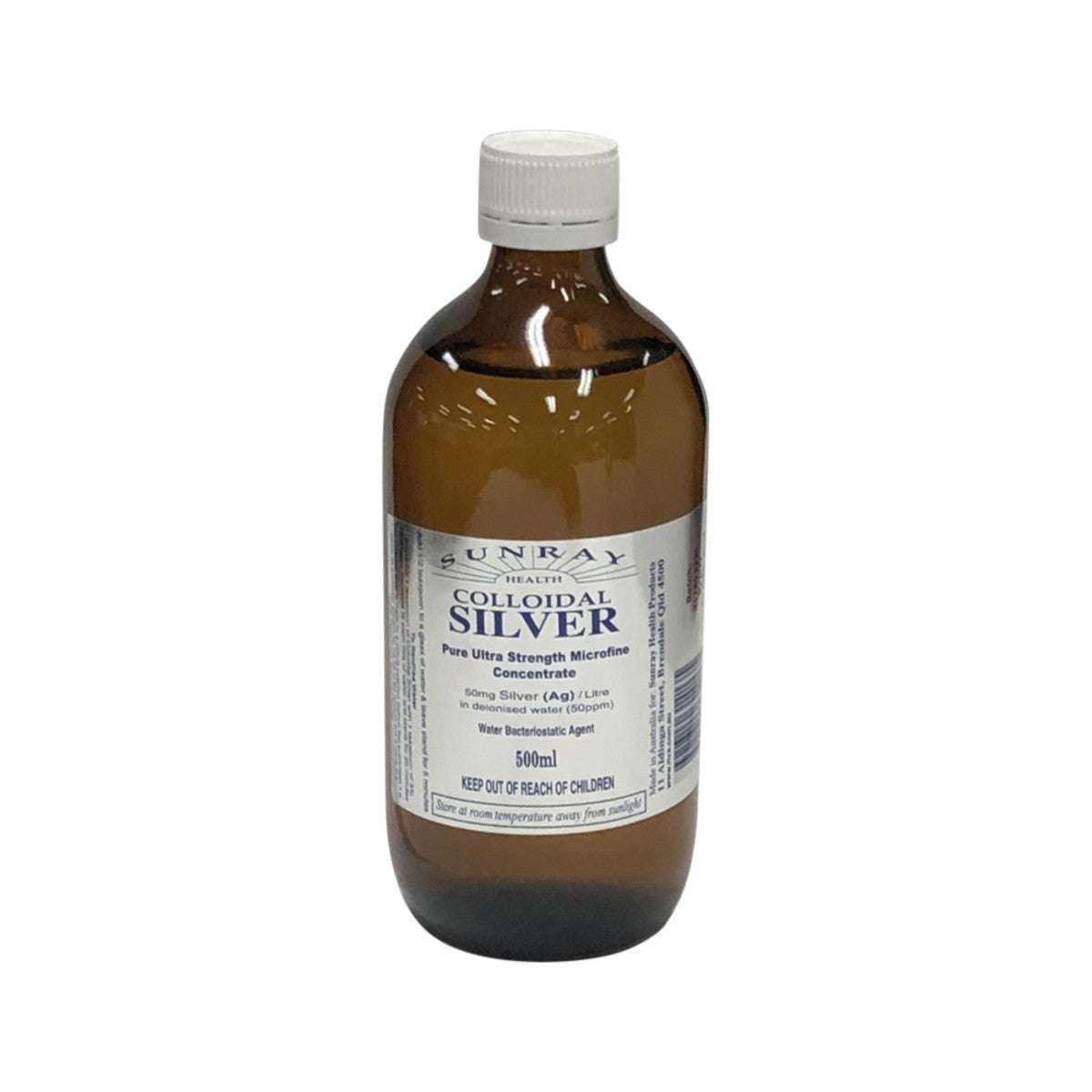 Sunray Health Colloidal Silver 500ml