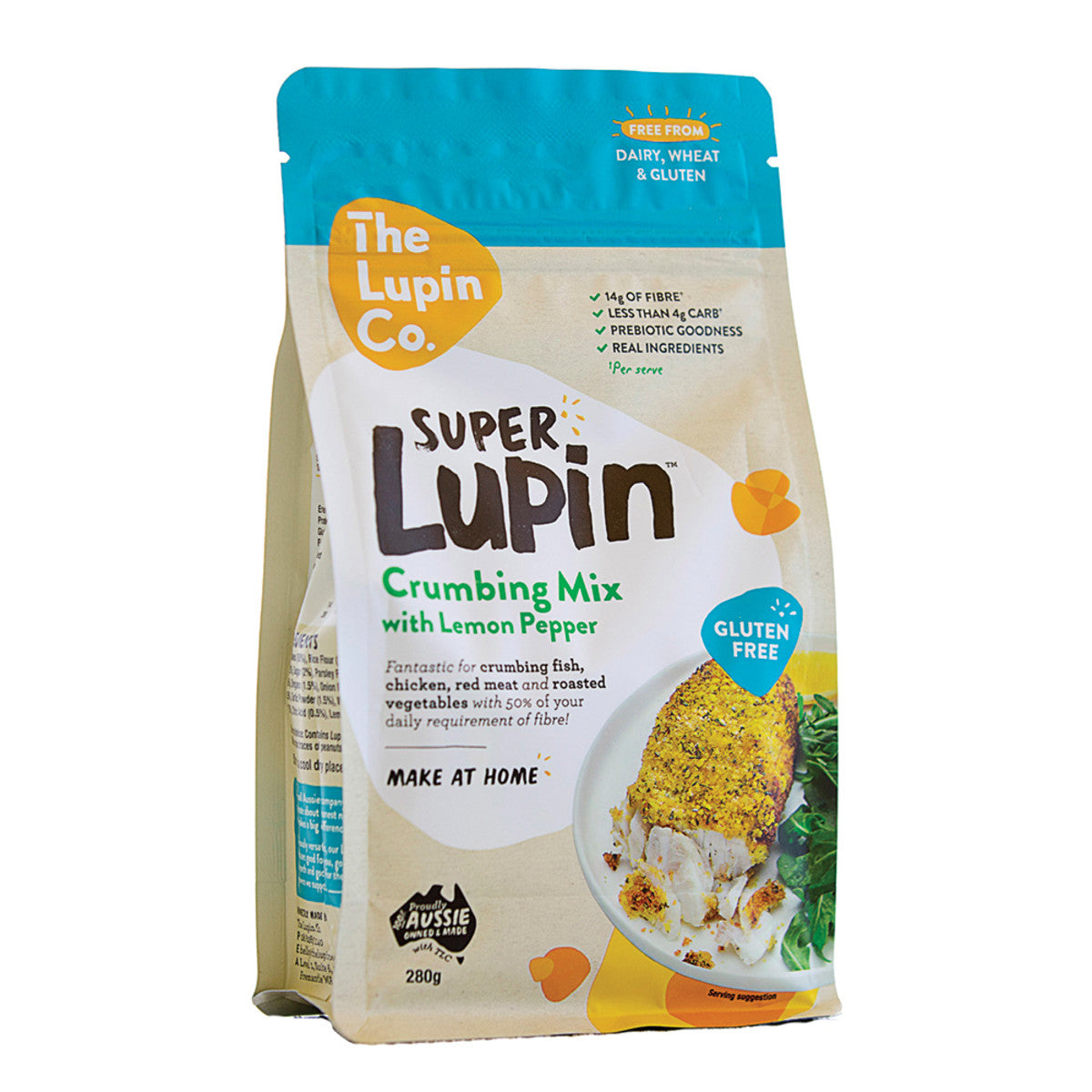 The Lupin Co. - Super Lupin Crumbing Mix with Lemon Pepper