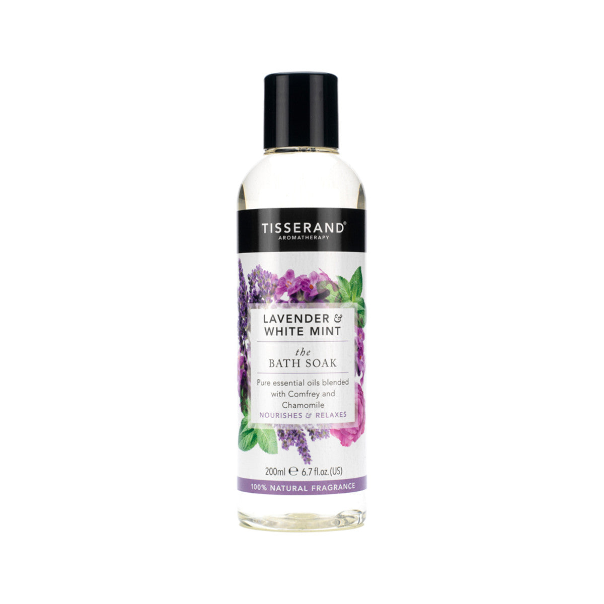Tisserand Bath Soak Lavender and White Mint 200ml