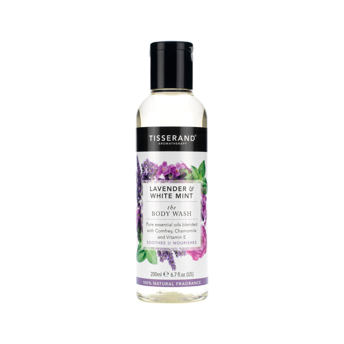 Tisserand Body Wash Lavender and White Mint  200ml