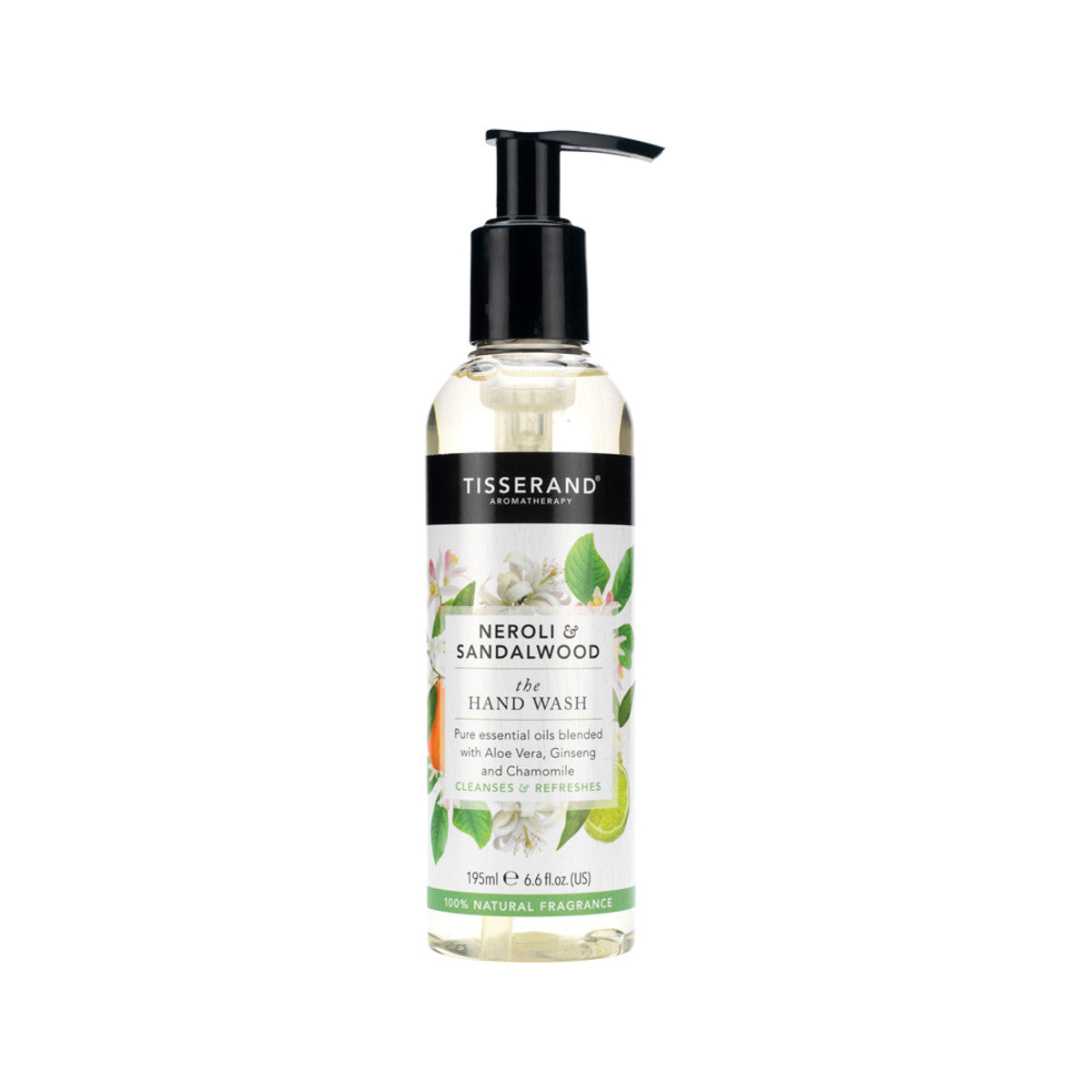 Tisserand Hand Wash Neroli and Sandalwood 195ml
