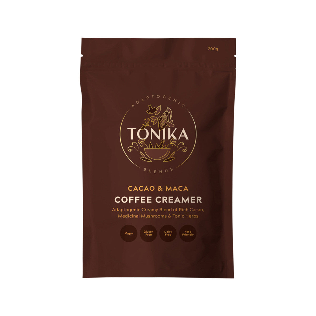 Tonika Coffee Creamer Cacao and Maca 200g