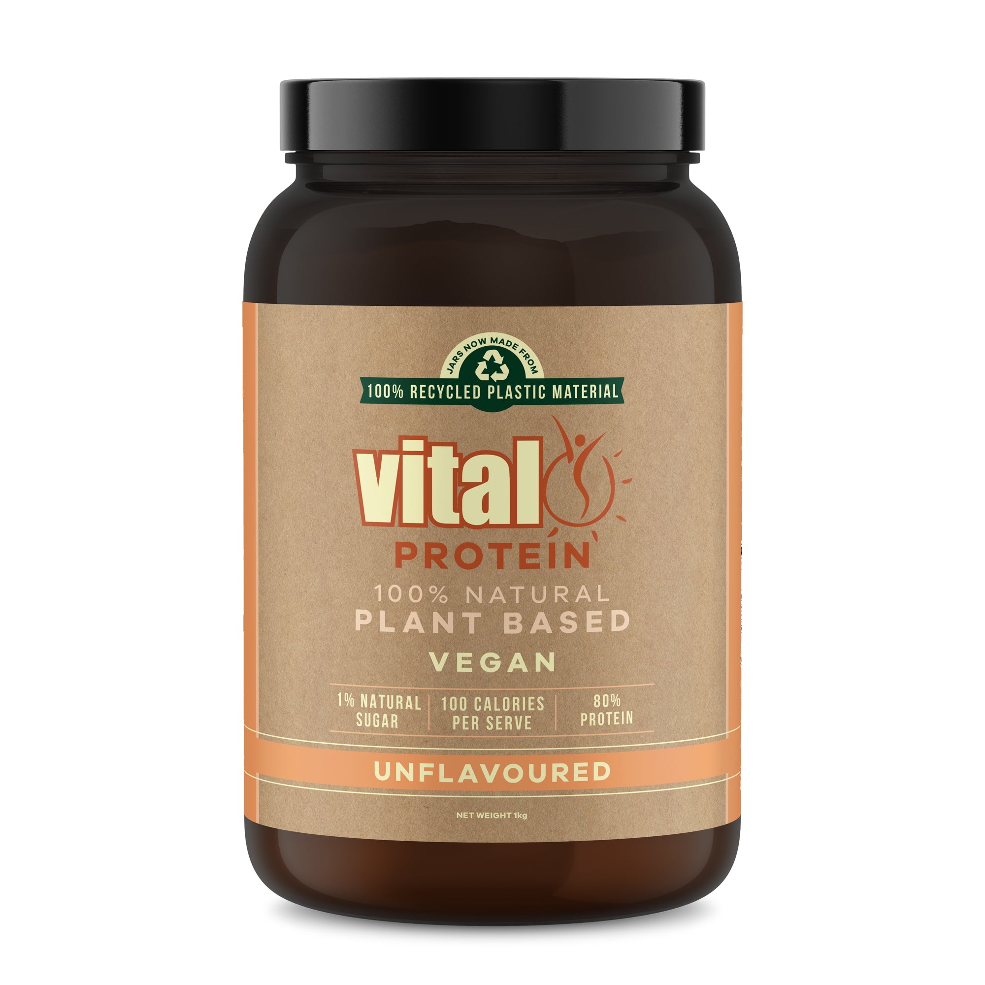 Vital - Protein 100% Natural Plant Based (Pea Protein Isolate) Unflavoured