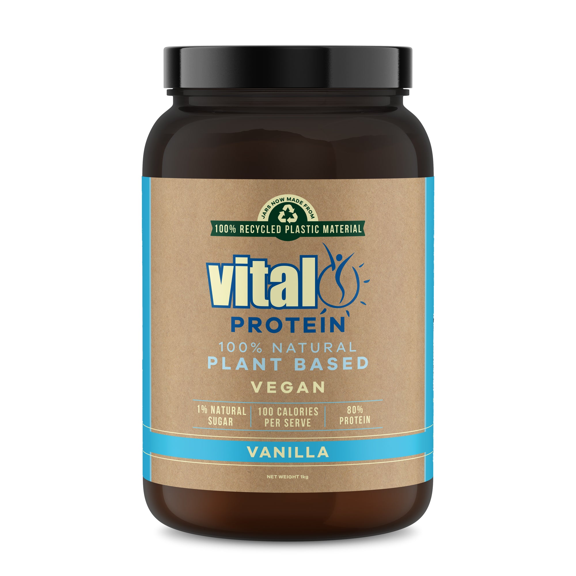 Vital - Protein 100% Natural Plant Based (Pea Protein Isolate) Vanilla