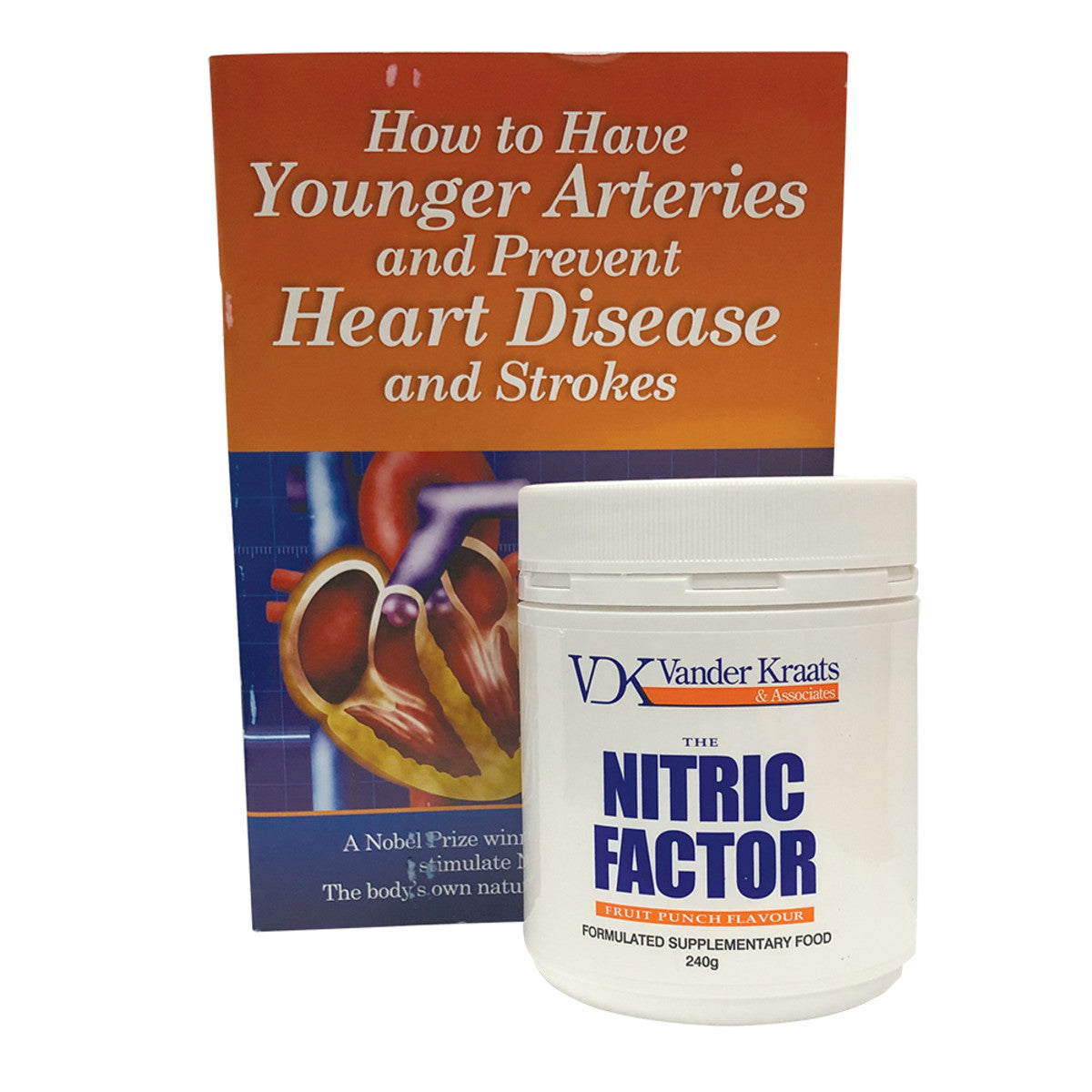 Vander Kraats Nitric Factor 240g Plus Book