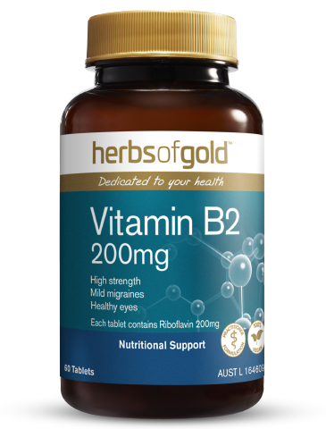 Herbs of Gold - Vitamin B2 200mg