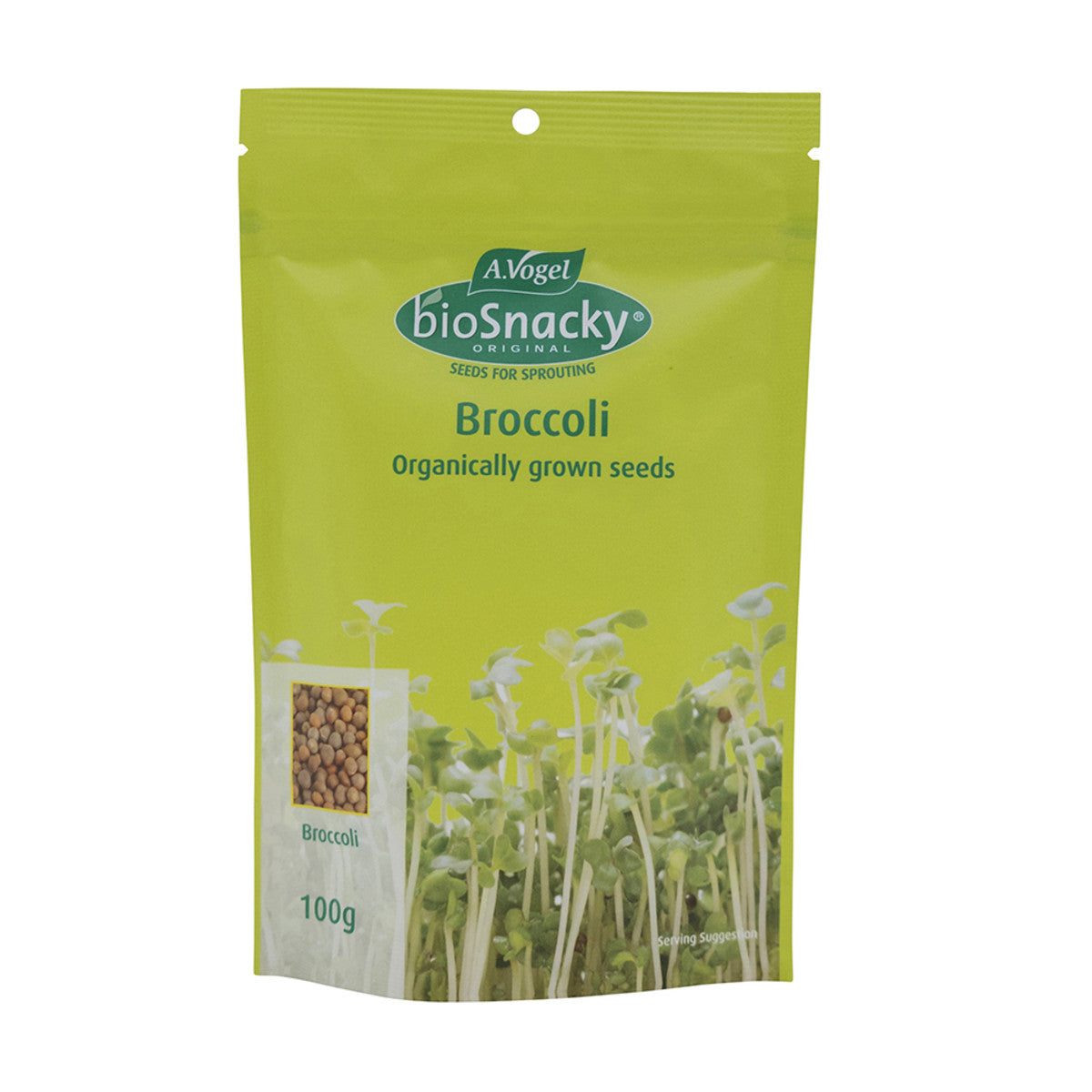 Vogel Biosnacky Organic Broccoli Seeds 100g