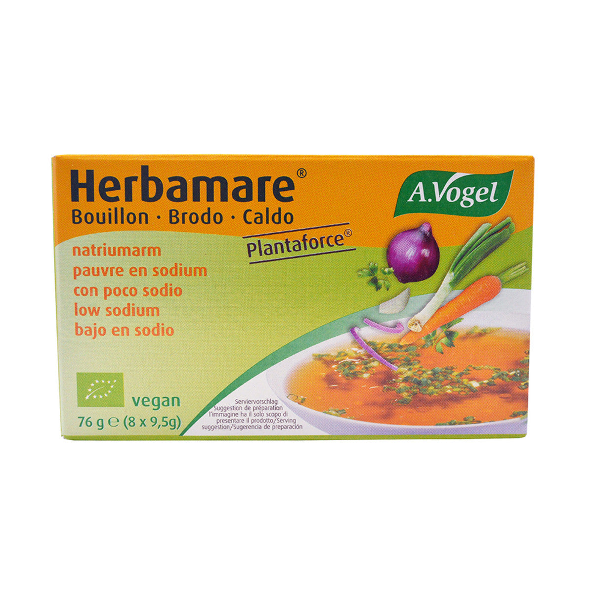 Vogel Herbamare Bouiln Low Sod. Vege Stock Cube (9.5gx8) 1Pk