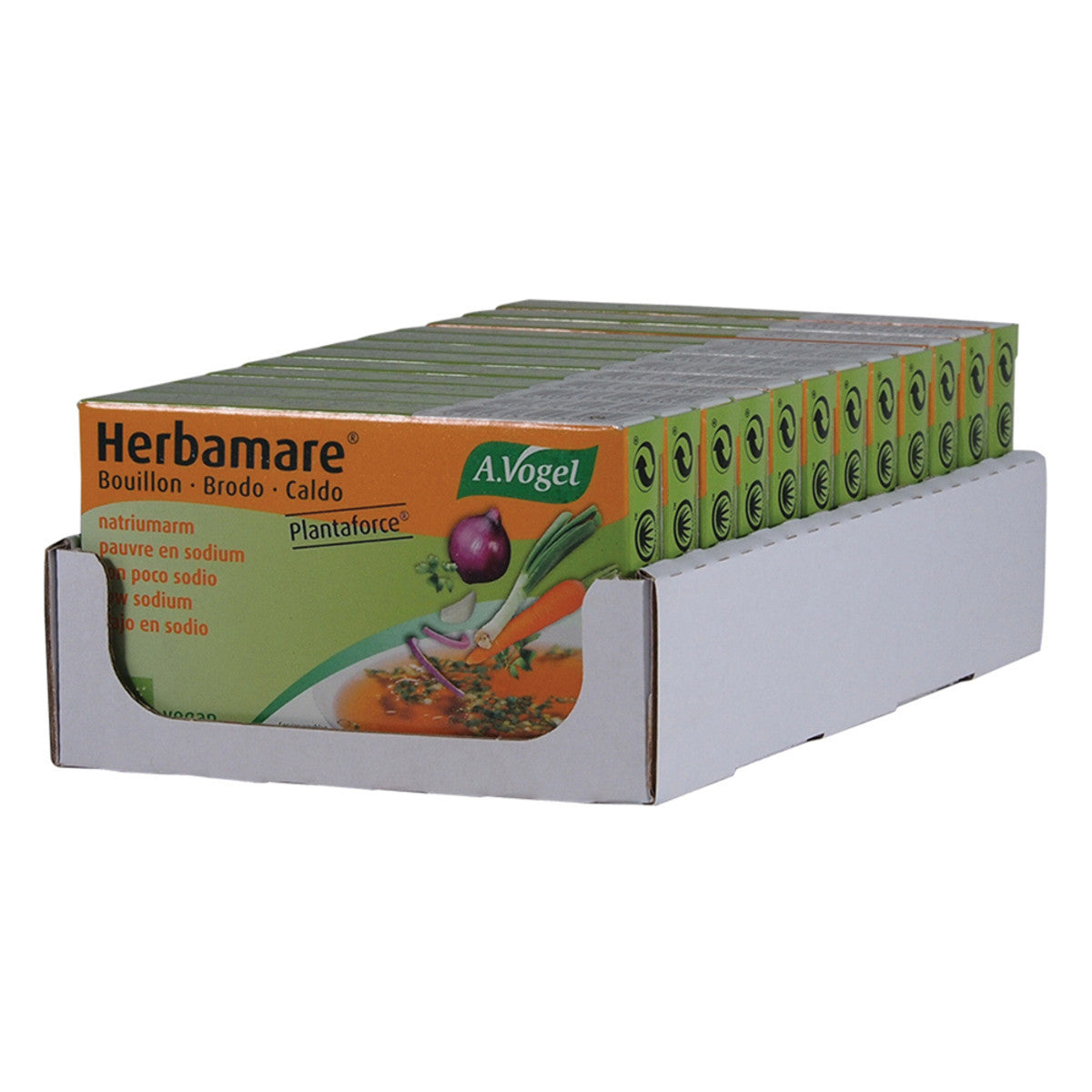 Vogel Herbamare Bouiln Low Sod.VegeStock Cube (9.5gx8) 12Dis