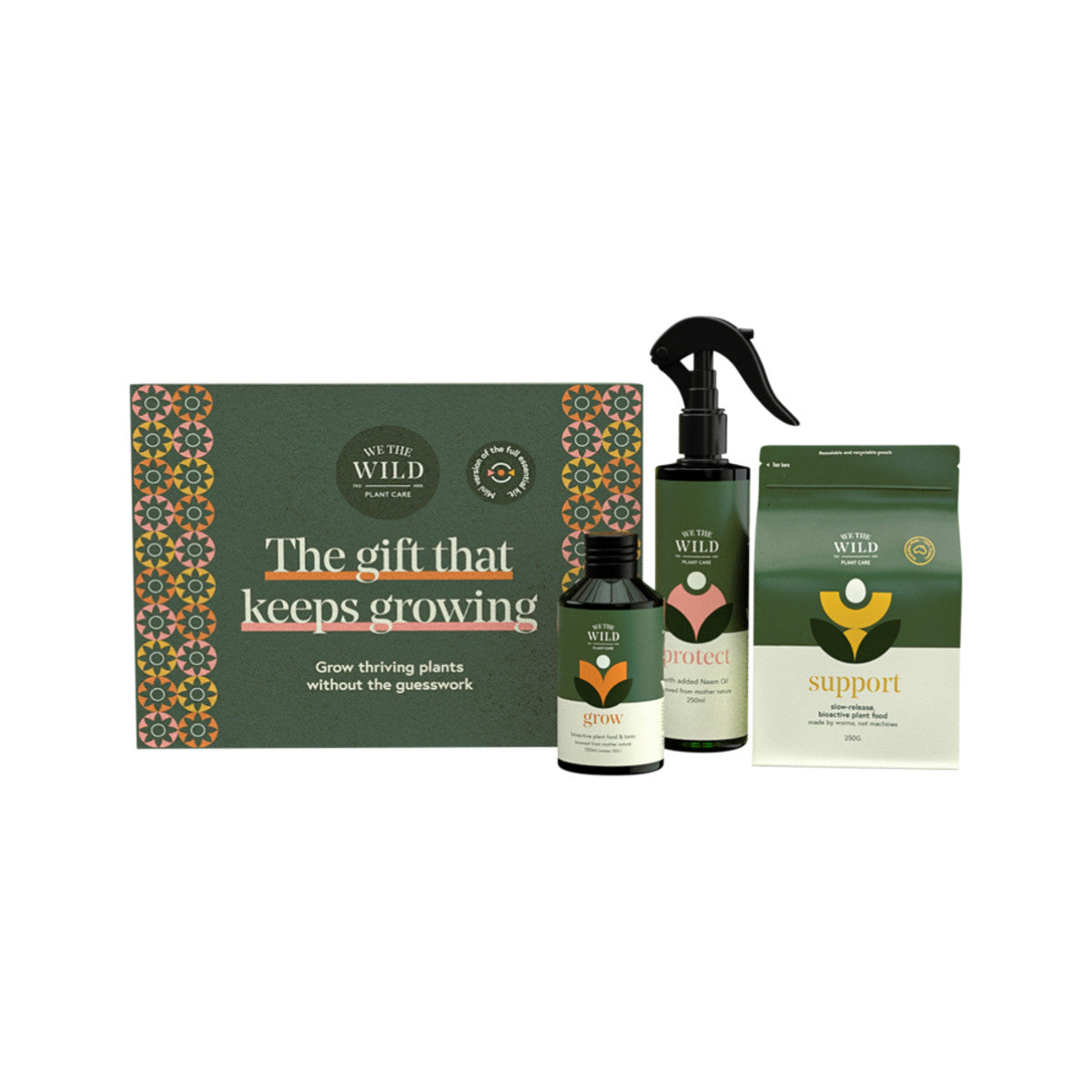 We The Wild - Plant Care Organic Love Your Plants Pack