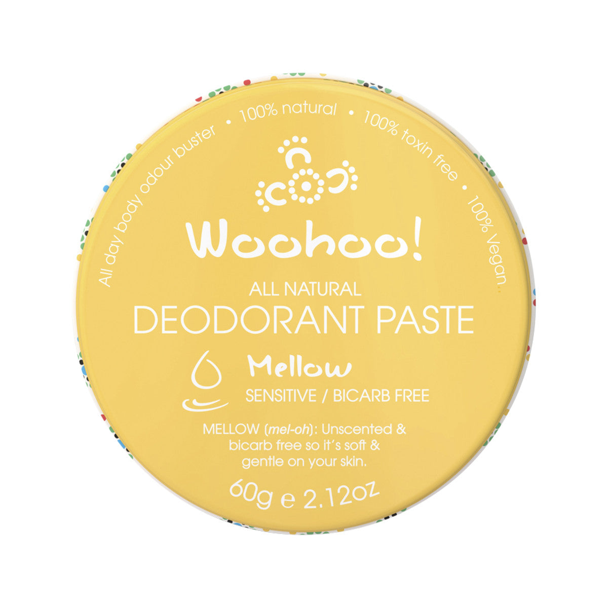 Woohoo - Deodorant Paste Mellow (Sensitive) Tin