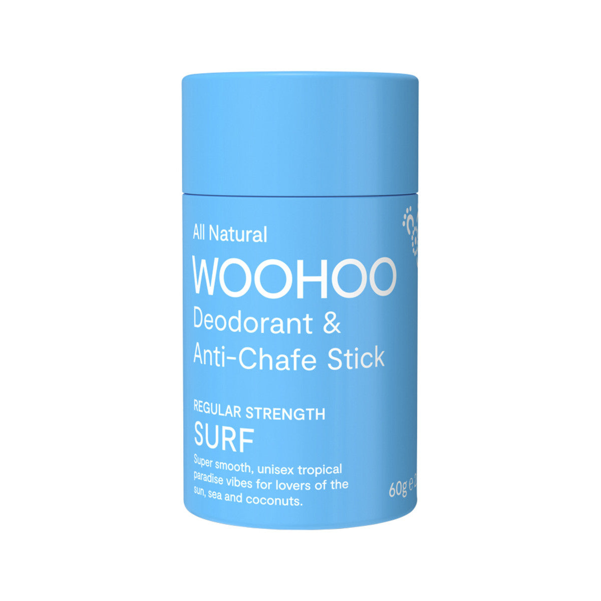 Woohoo Deodorant and Anti Chafe Stick Surf 60g