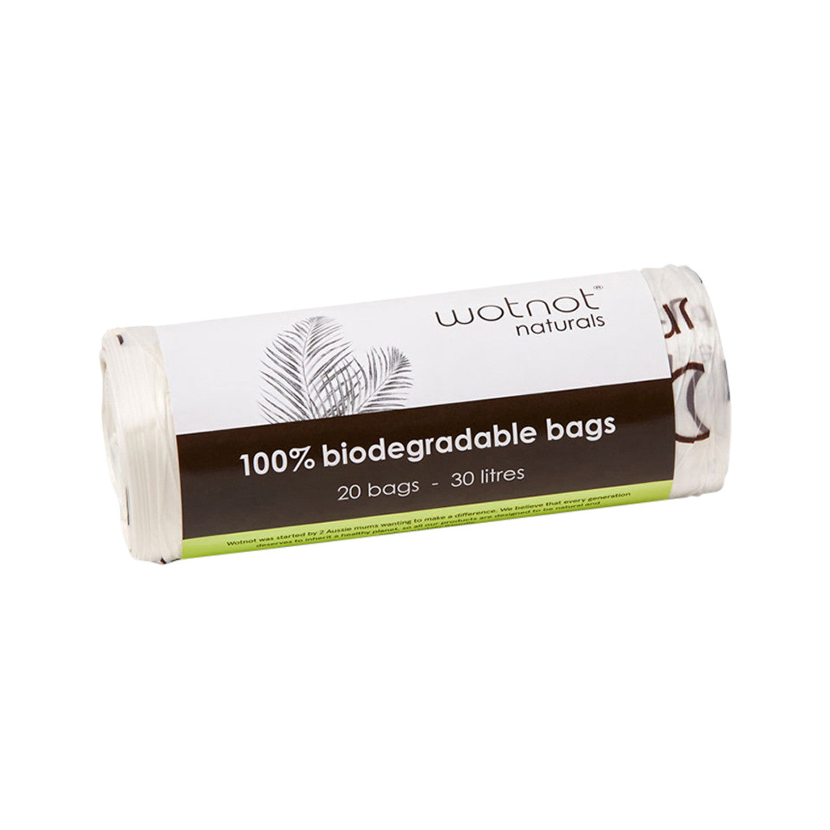 Wotnot Naturals - 100% Biodegradable Bag Bin Liners 30L