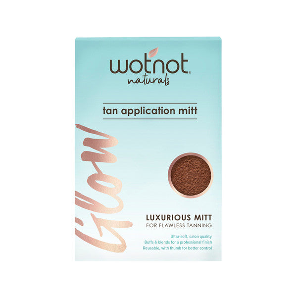 Wotnot Naturals - Glow Tan Application Mitt (Luxurious Mitt for Flawless Tanning)
