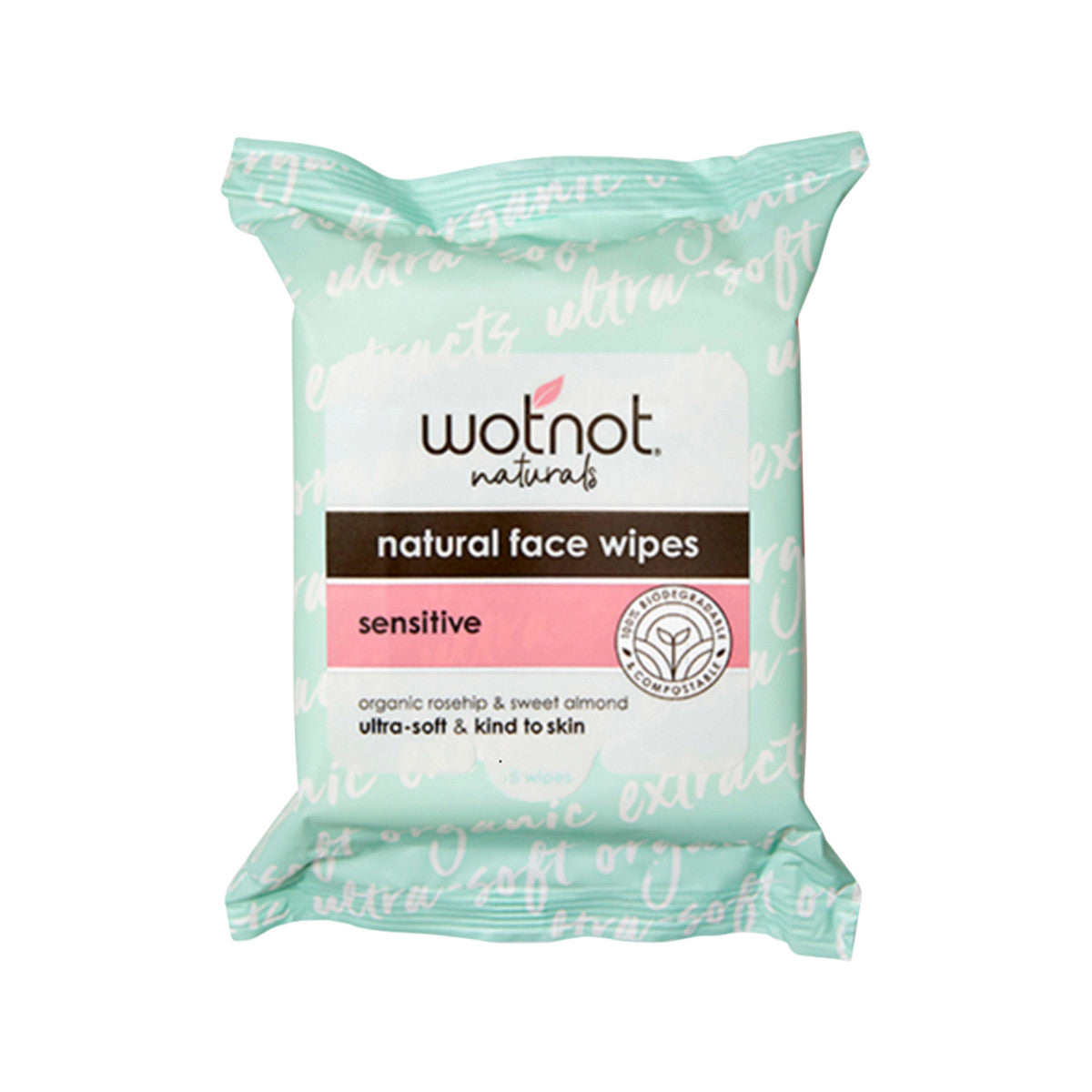 Wotnot Facial Wipes Sensitive x 5 Pack