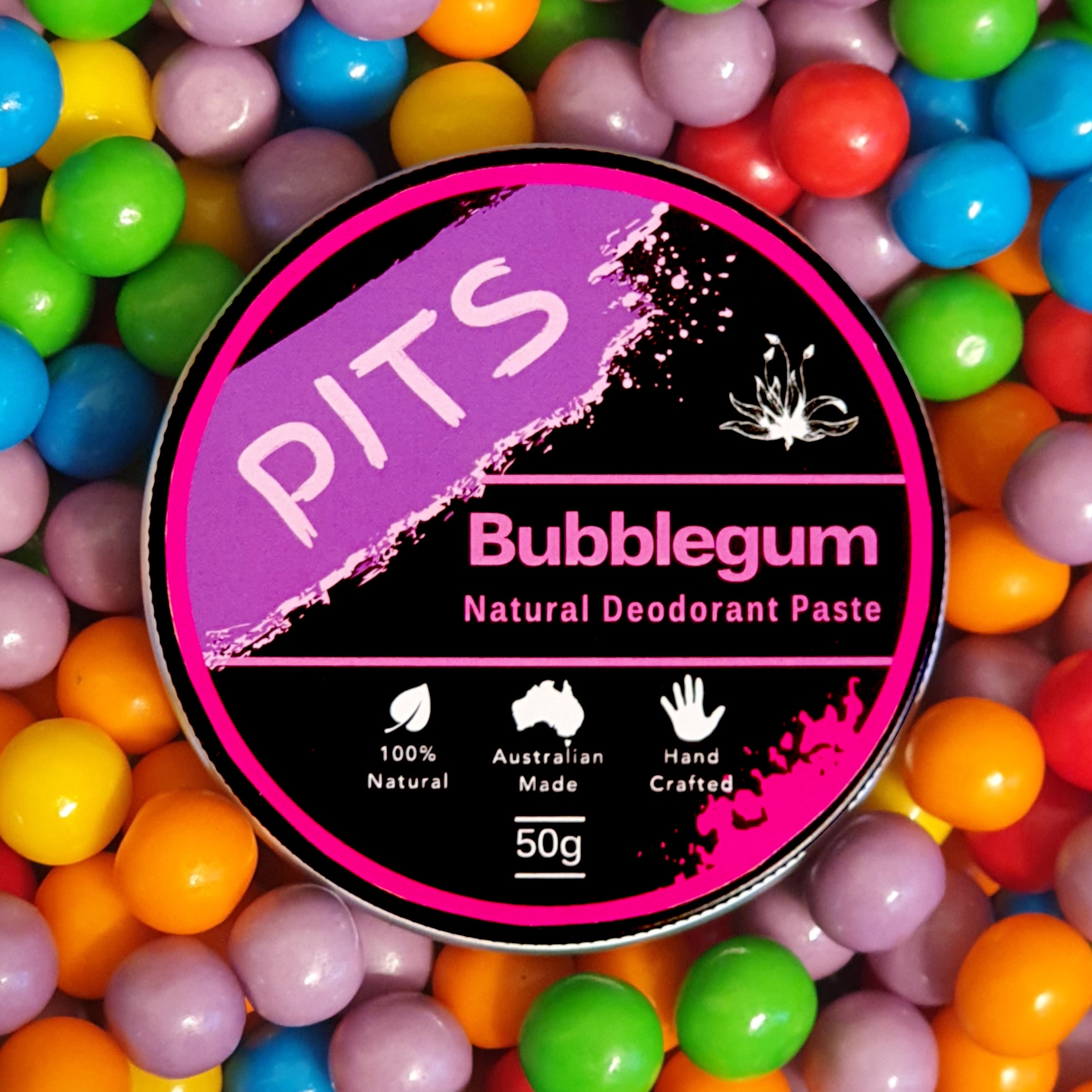 Aunty Amys - PITS Bubblegum Natural Deodorant Paste