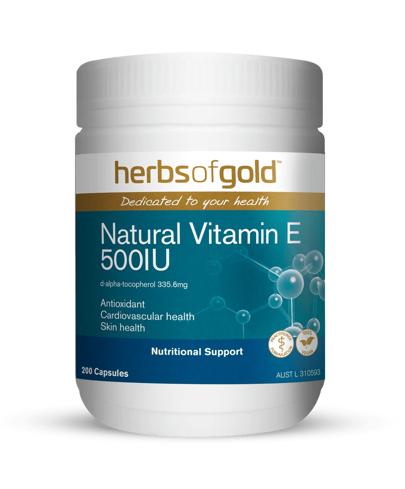Herbs of Gold - Natural Vitamin E 500I.U.