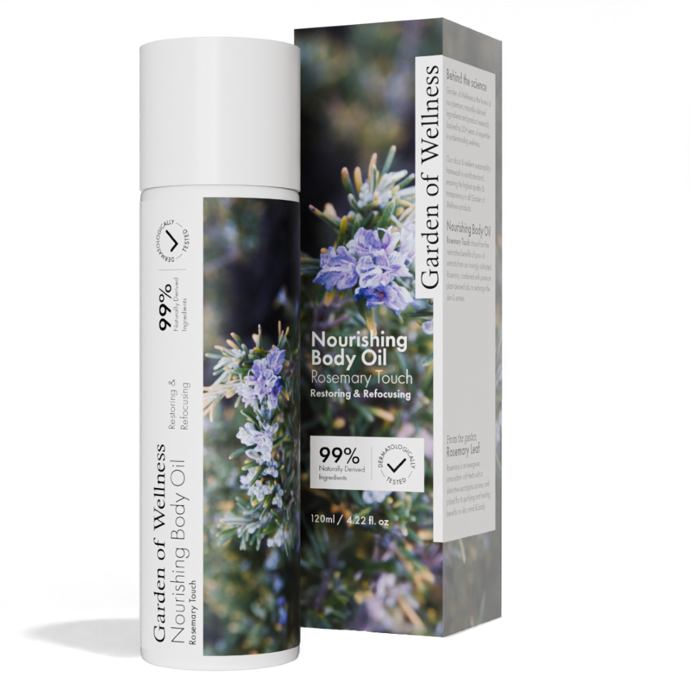 Garden of Wellness - Nourishing Body Oil Rosemary Touch