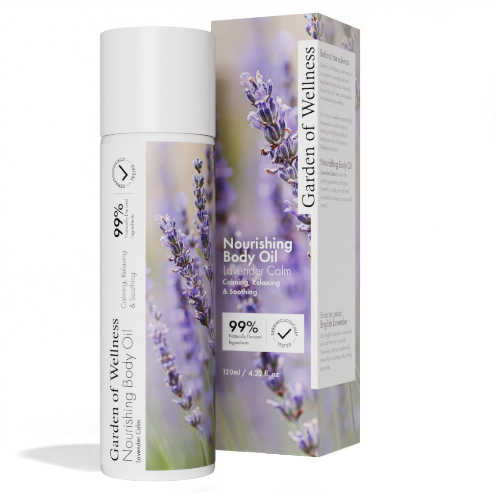 Garden of Wellness - Nourishing Body Oil Lavender Calm