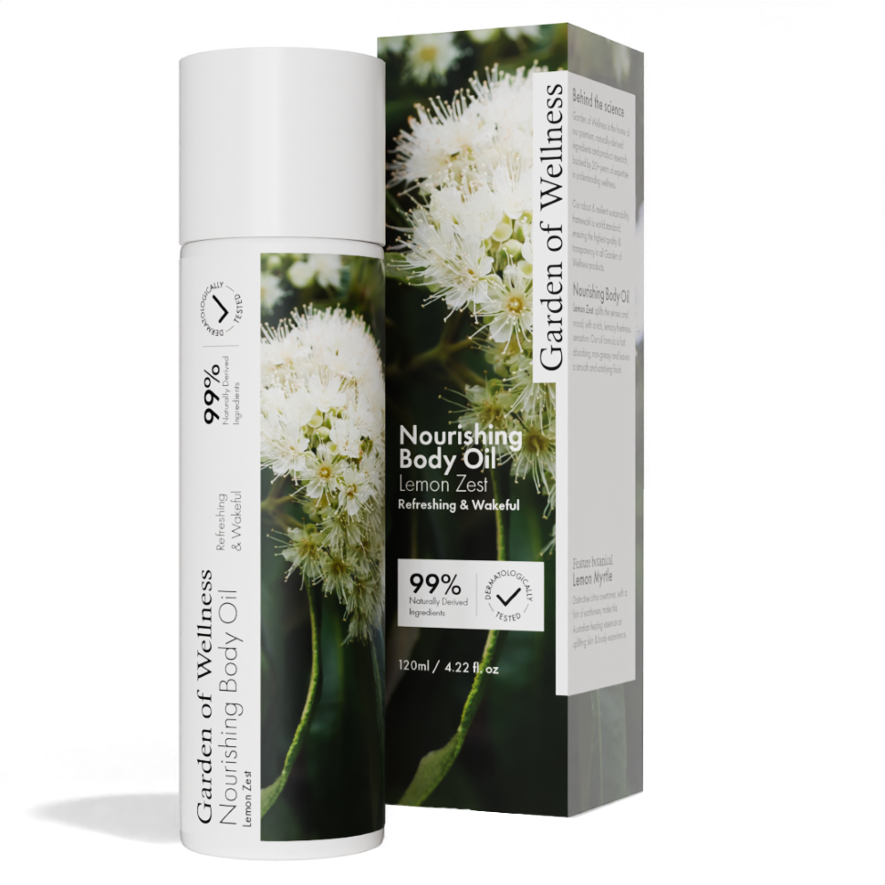 Garden of Wellness - Nourishing Body Oil Lemon Zest