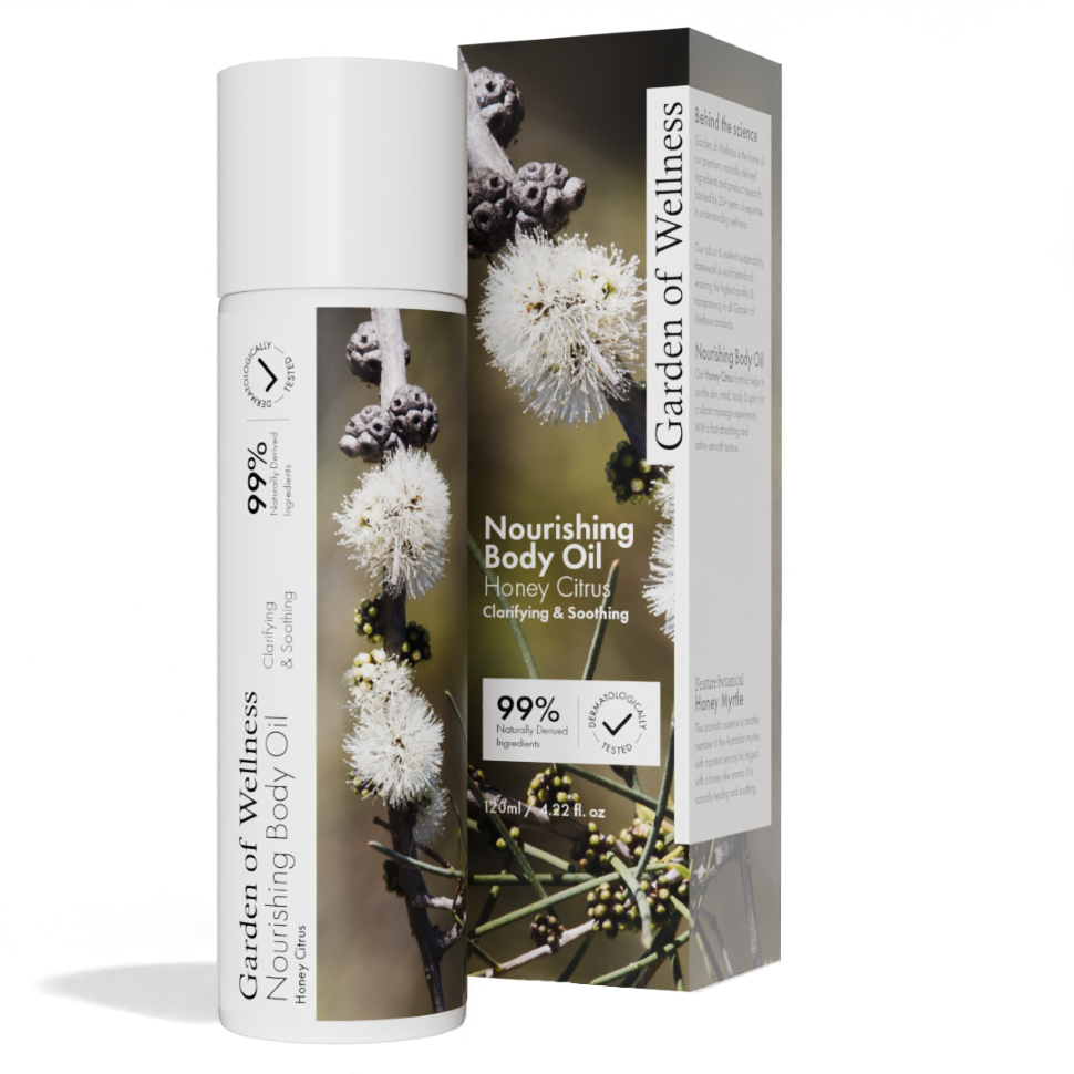 Garden of Wellness - Nourishing Body Oil Honey Citrus