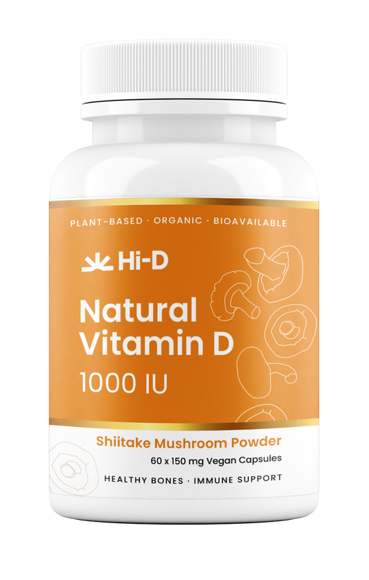 Hi-D Natural Vitamin D 1000IU 60's