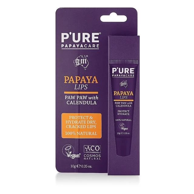 P'URE Papayacare Papaya Lips (Paw Paw with Calendula) 10g