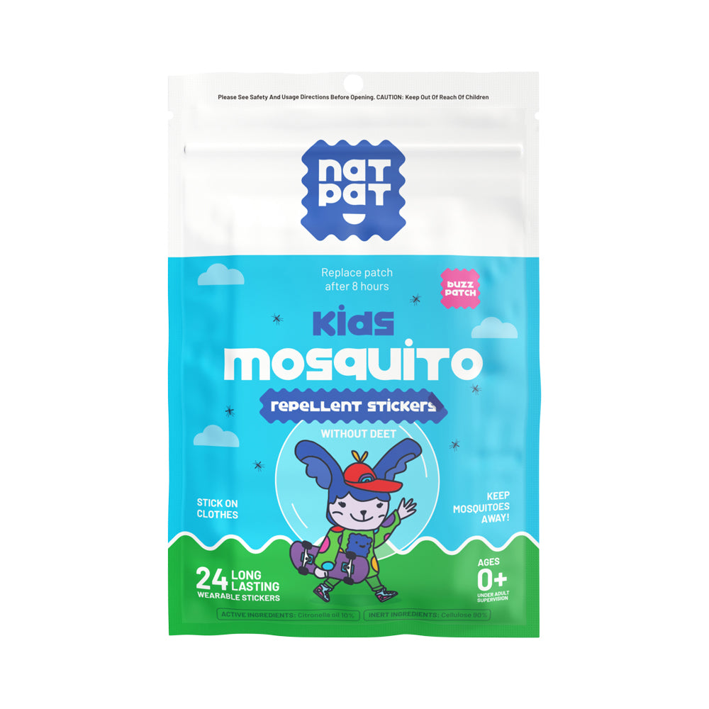 NATPAT Buzz Patch Organic Mosquito Repellent Stickers