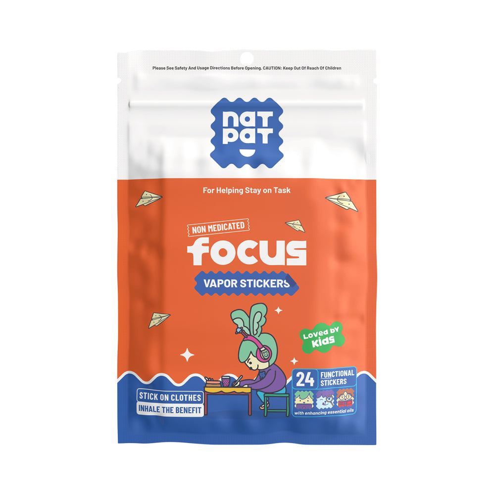 NATPAT Organic Focus Stickers x 24 Pack