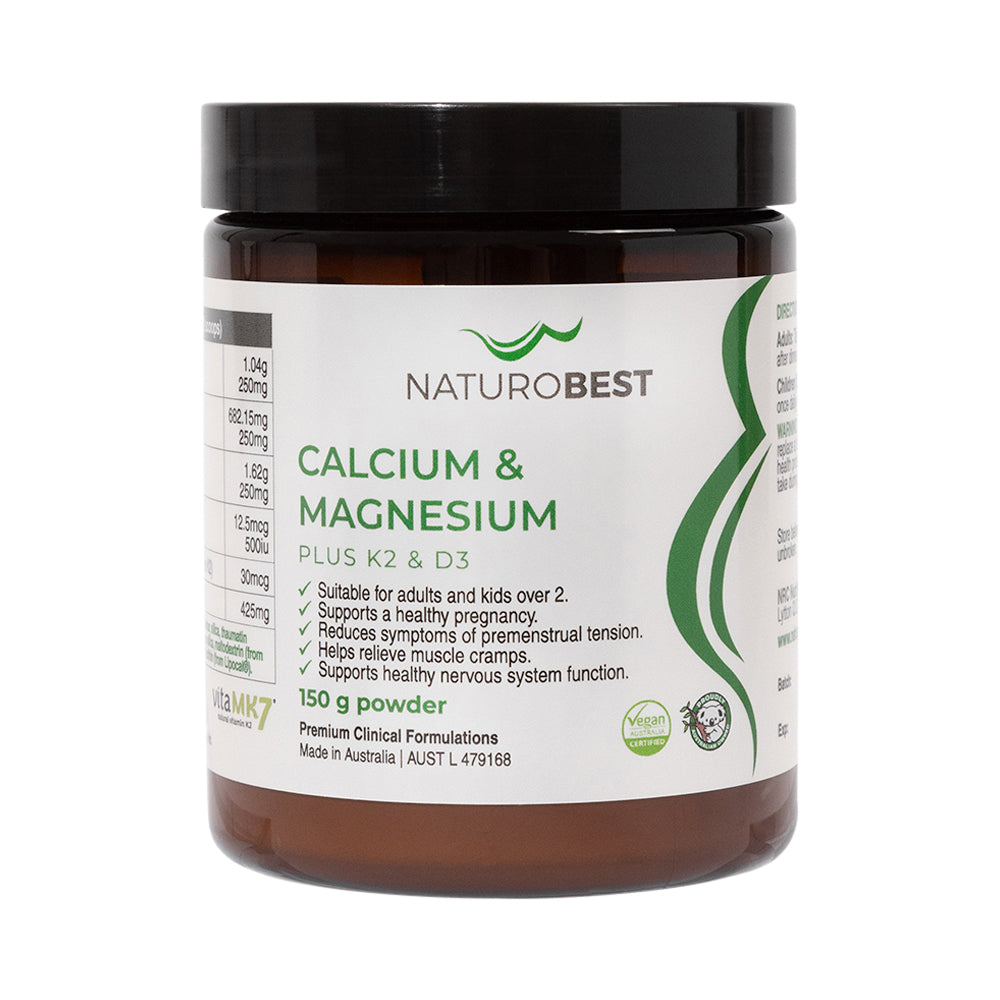 NaturoBest Calcium & Magnesium Plus K2 & D3