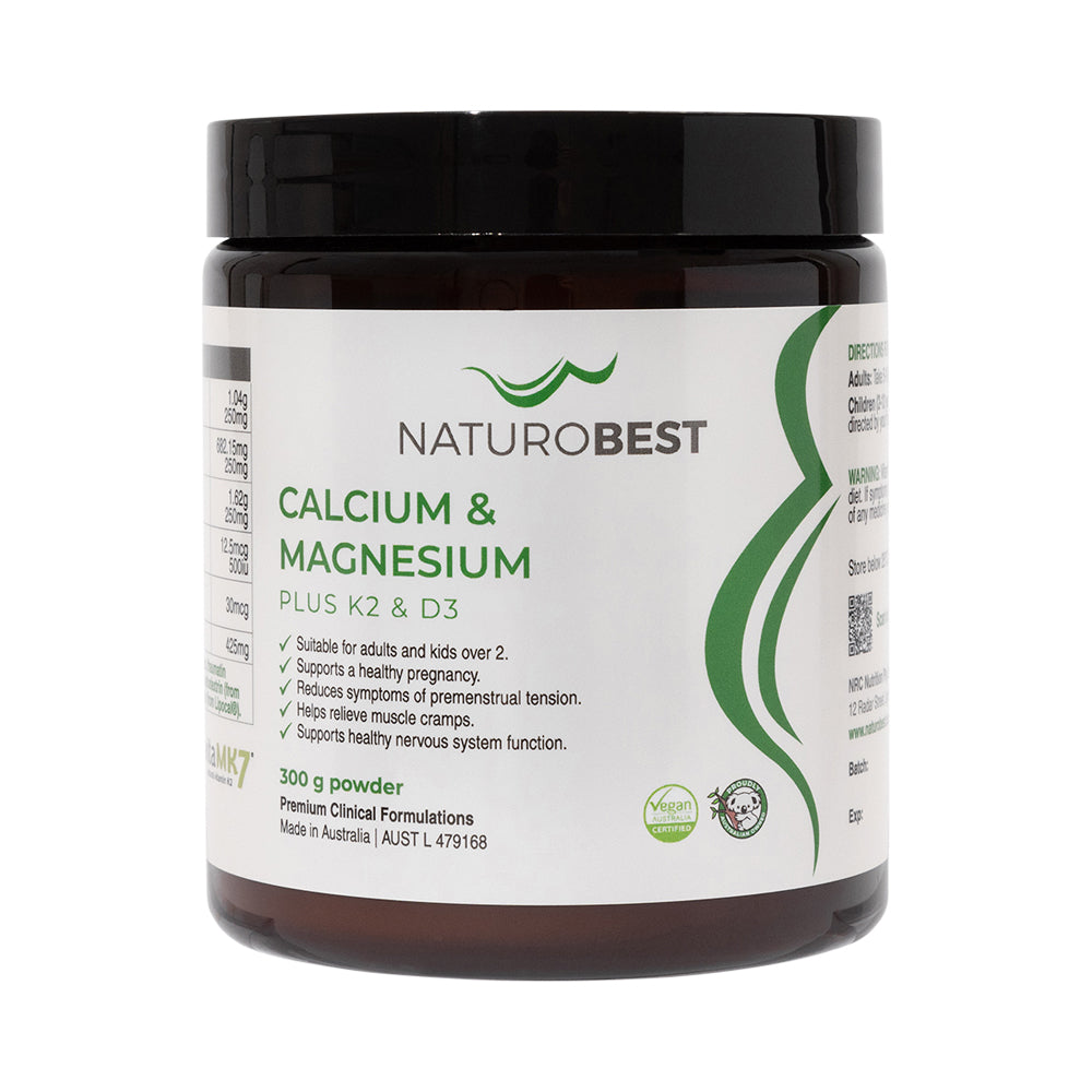 NaturoBest Calcium & Magnesium Plus K2 & D3
