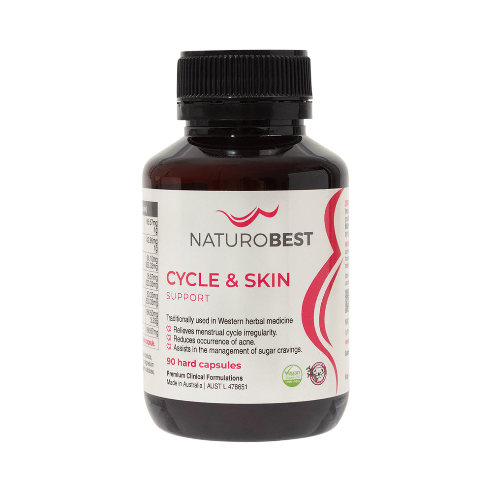 NaturoBest Cycle & Skin Support 90 Capsules
