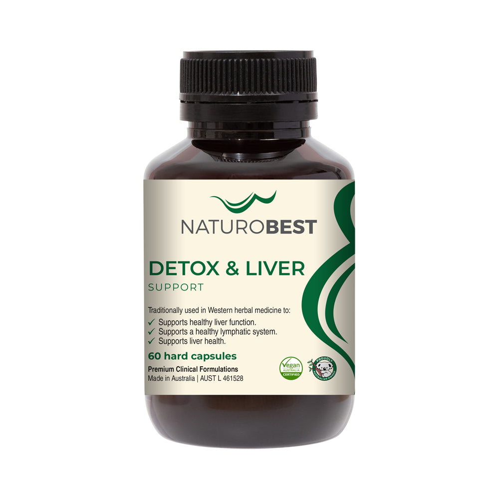 NaturoBest Detox & Liver Support 60 Capsules