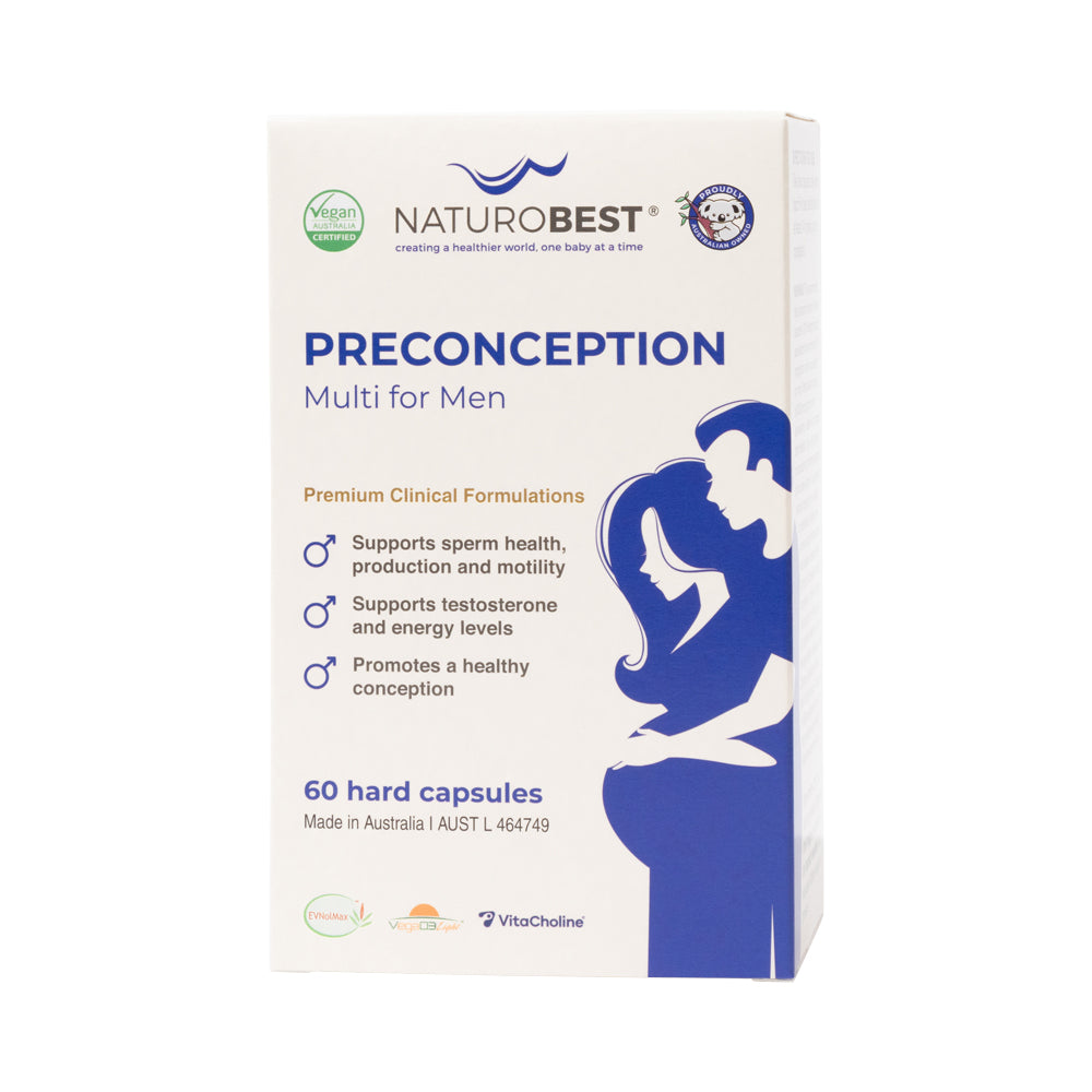 NaturoBest Preconception Multi for Men 60 Capsules