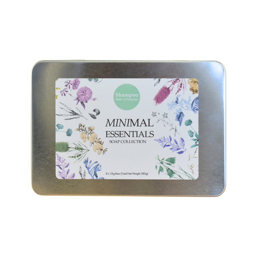 Minimal Essentials Shampoo With A Purpose Soap Collection (8 x 35g)