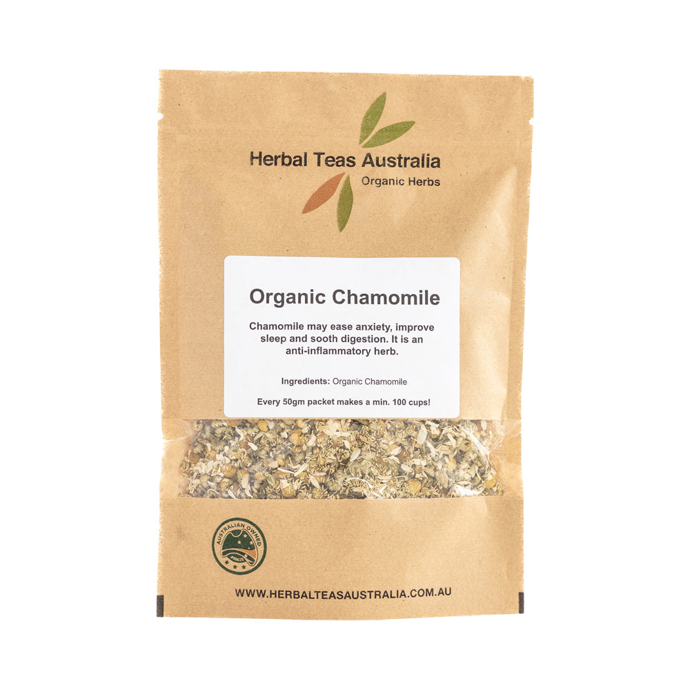 Herbal Teas Australia - Organic Chamomile 50g