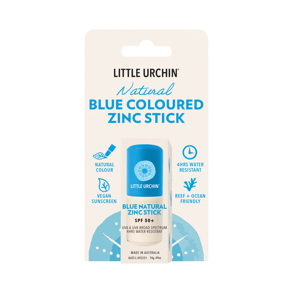 Little Urchin Blue Natural Zinc Stick SPF 50+