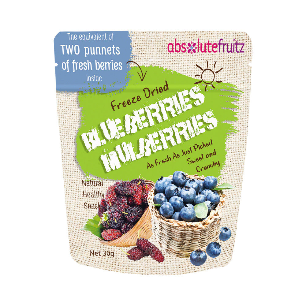AbsoluteFruitz - Freeze Dried Blueberries Mulberries