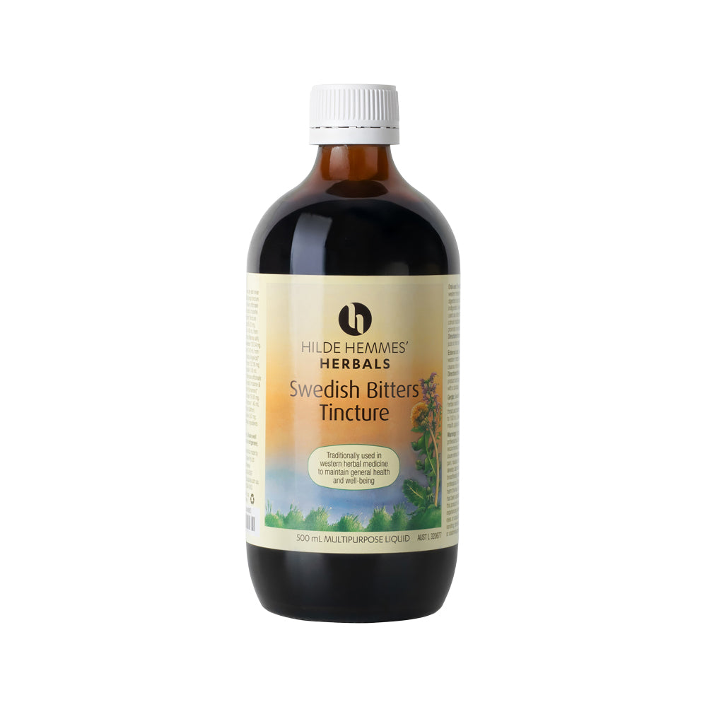 Hilde Hemmes Herbal Swedish Bitters Tincture 500ml