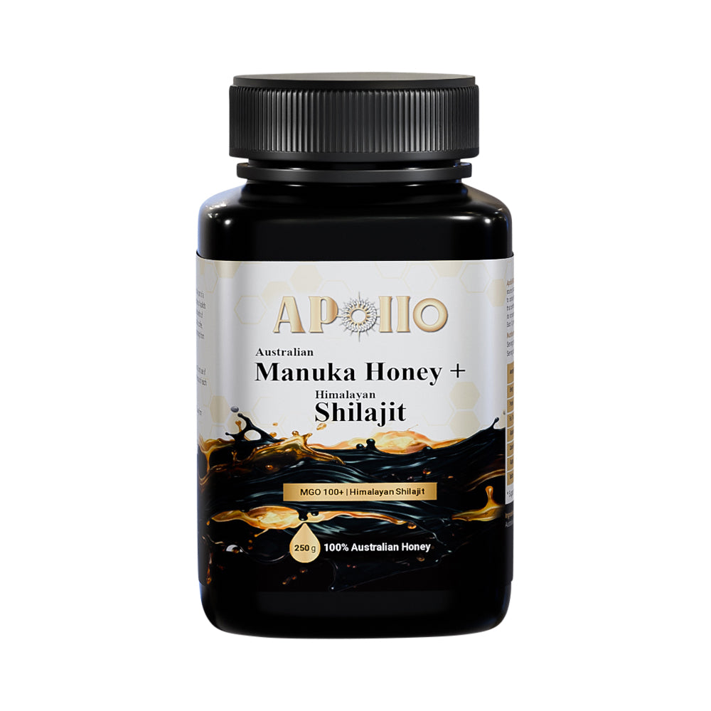 Apollo Australian Manuka Honey + Himalyan Shilajit 250g