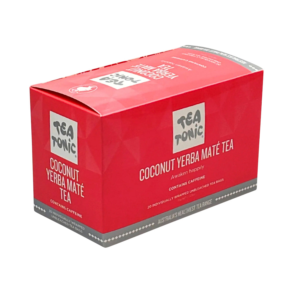 Tea Tonic Coconut Yerba Maté Tea x 20 Tea Bags