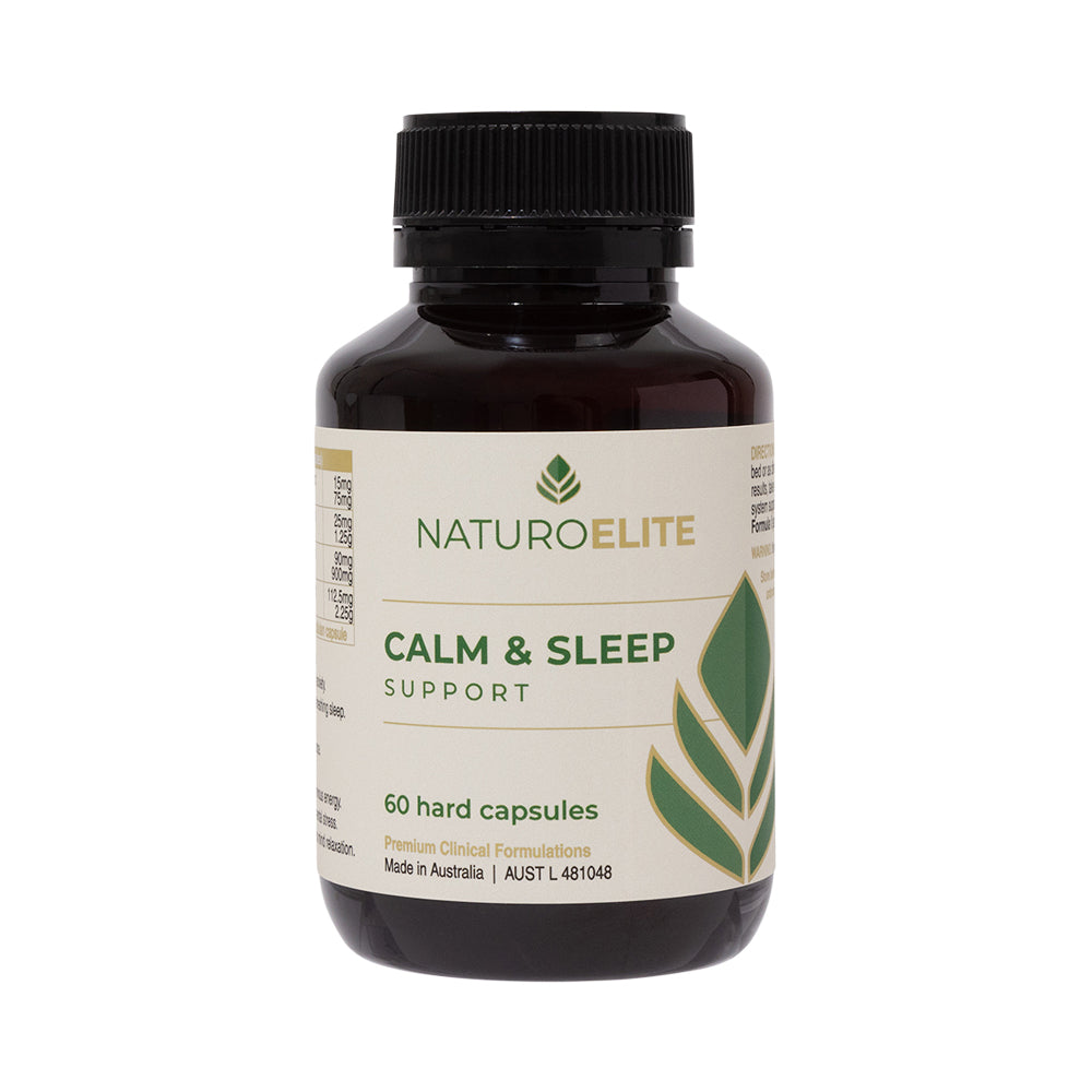 NaturoElite Calm & Sleep Support 60's