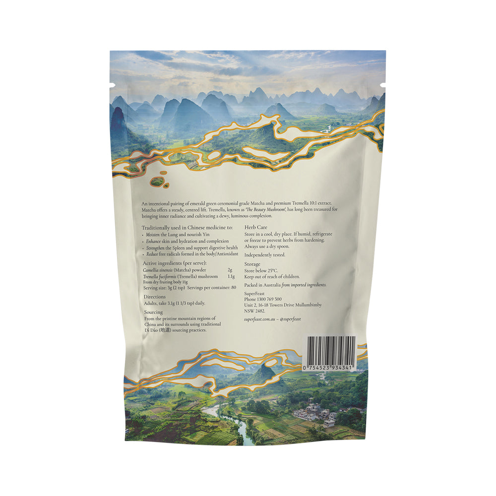 SuperFeast Tremella Matcha Oral Powder 250g